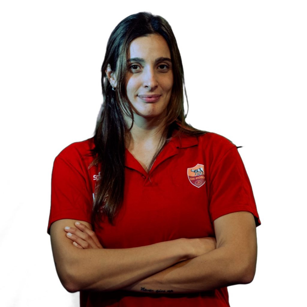 Ritratto di Chiara Tabani con la divisa della SIS Roma