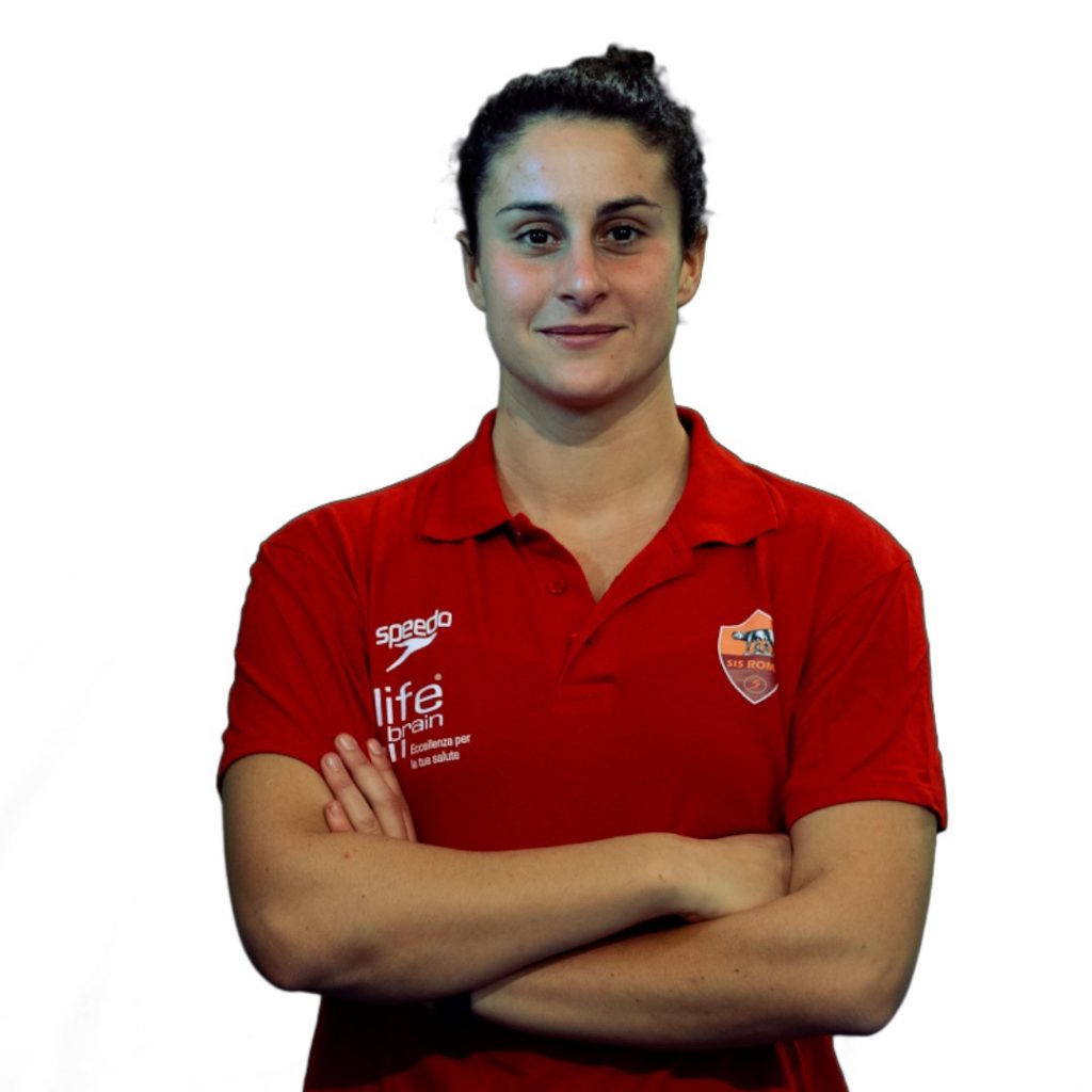 Ritratto di Domitilla Picozzi con la divisa della SIS Roma