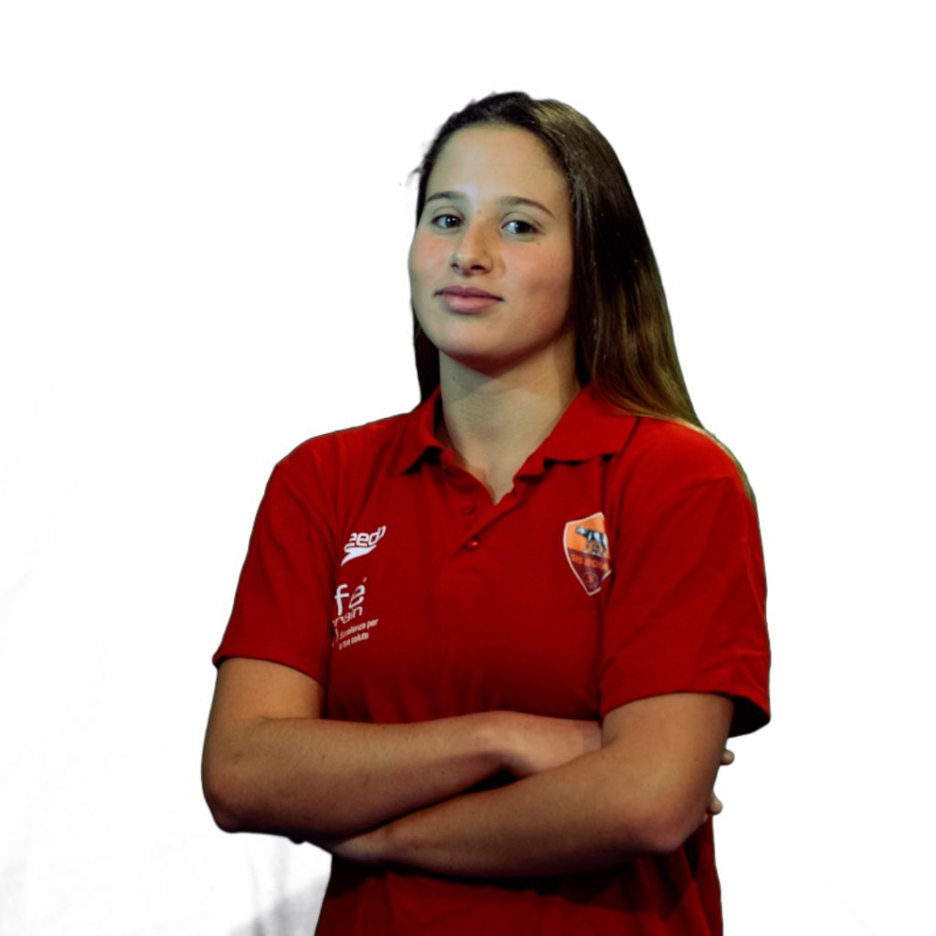 Ritratto di Marta Misiti con la divisa della SIS Roma
