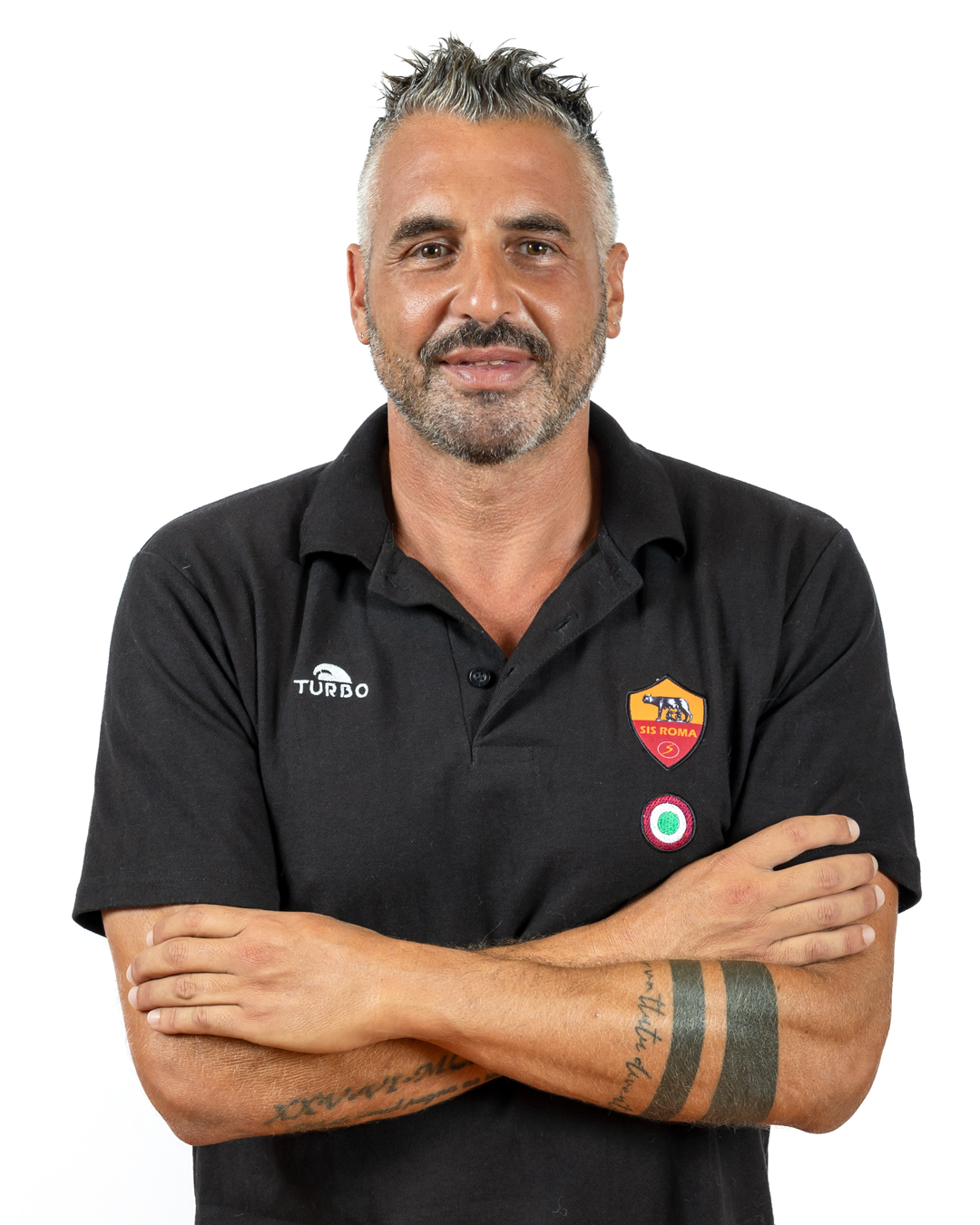 Ritratto di Marco Capanna con la divisa della SIS Roma
