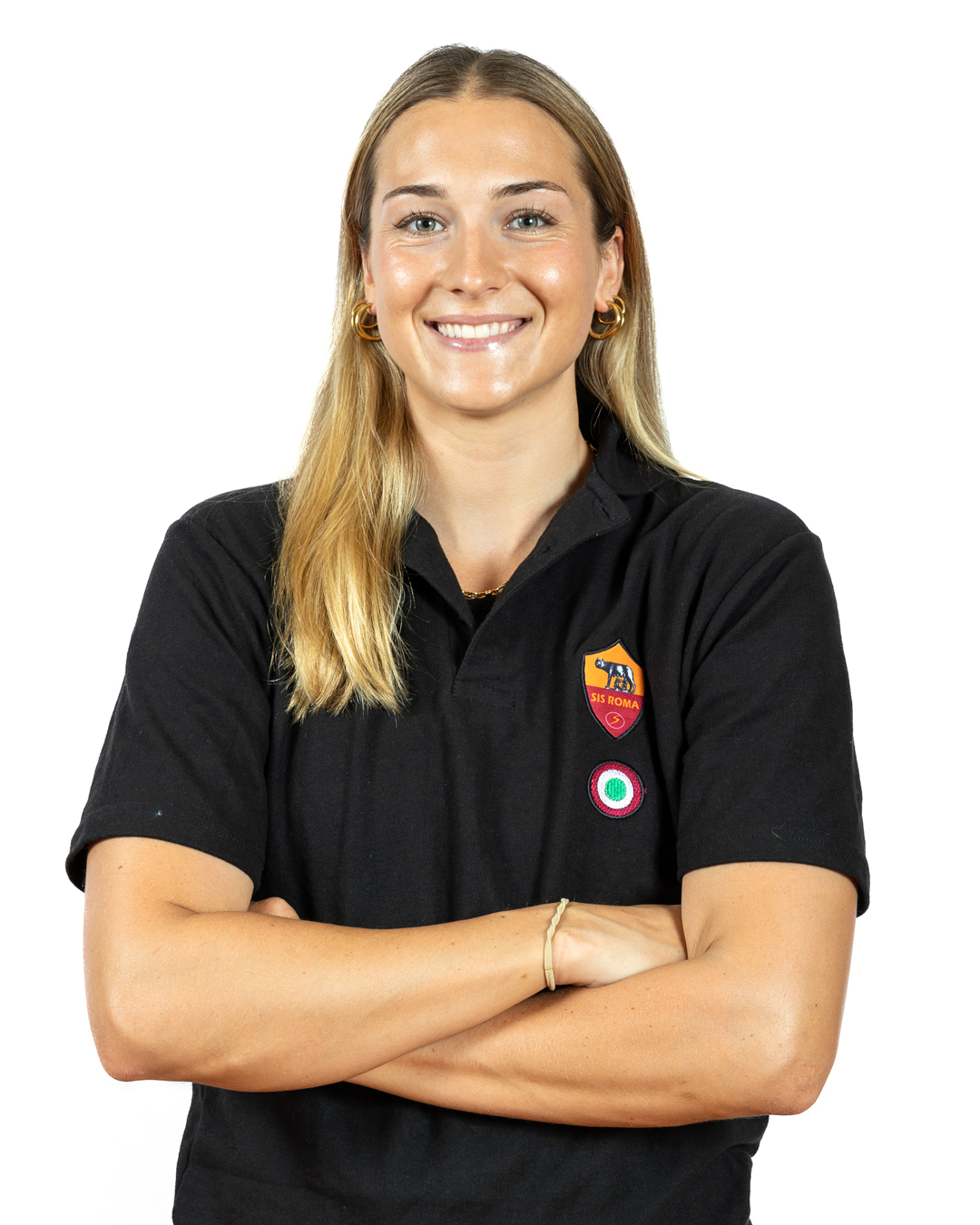 Ritratto di Sienna con la divisa della SIS Roma